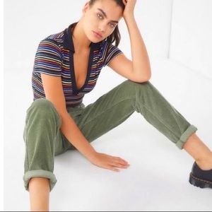URBAN OUTFITTERS BDG High Rise Mom Jeans Green Size 25